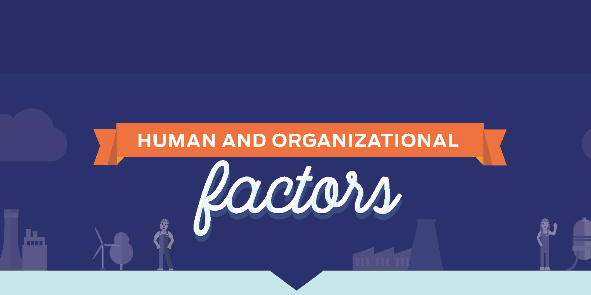 Infographic: human and organizational factors