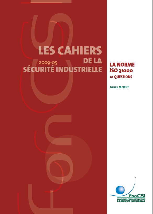 cahier FR norme ISO 31000 2008