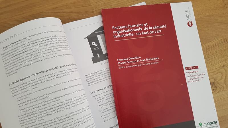 Publication : Les facteurs humains et organisationnels de la sécurité industrielle : un état de l’art