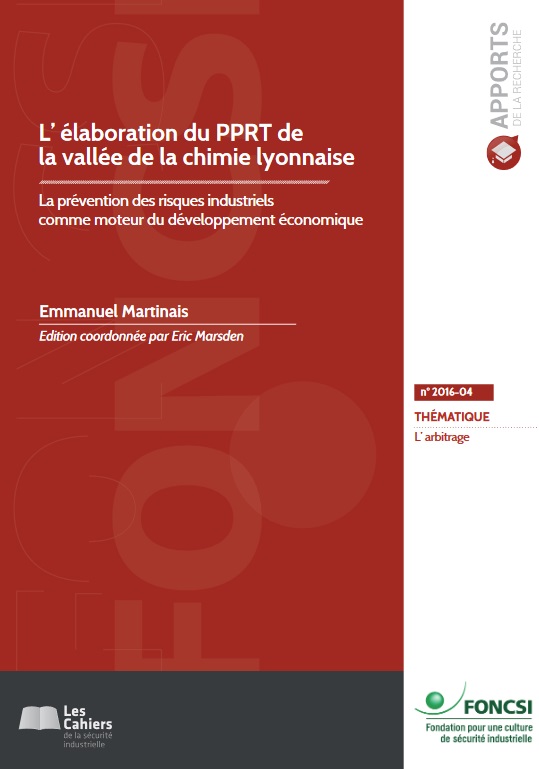 L’élaboration du PPRT de la vallée de la chimie lyonnaise