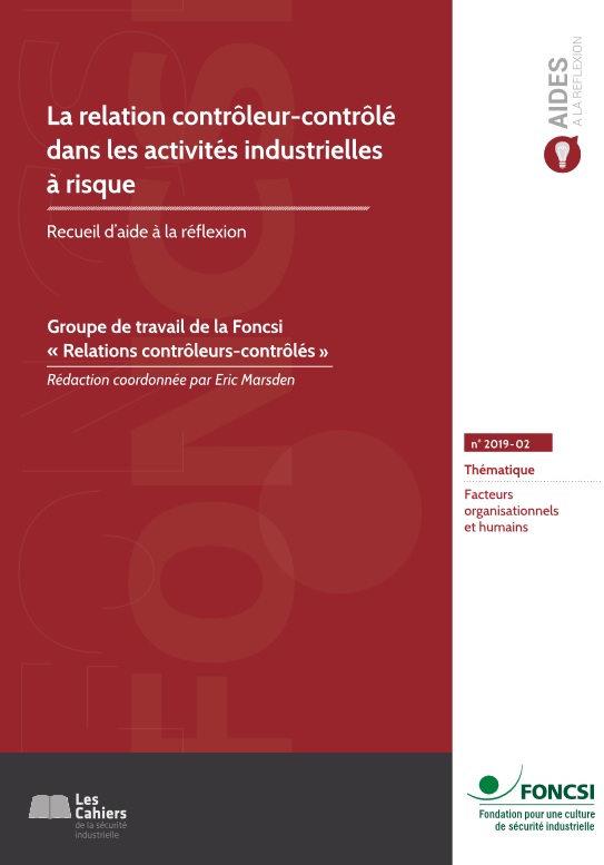 La relation contrôleur-contrôlé dans les activités industrielles à risque 