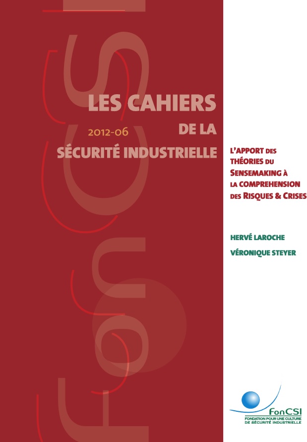 L’apport des théories du sensemaking pour les risques et les crises 