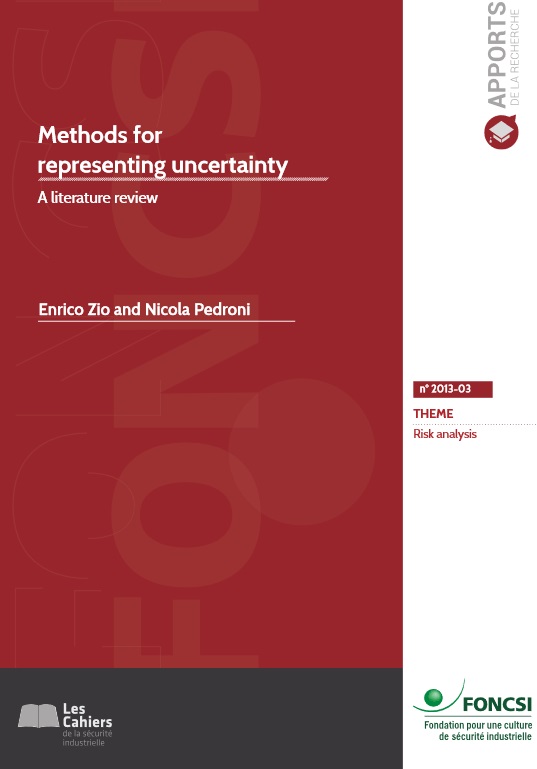 Methods for representing uncertainty: a literature review