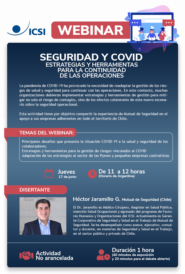 Flyer promocional Webinar