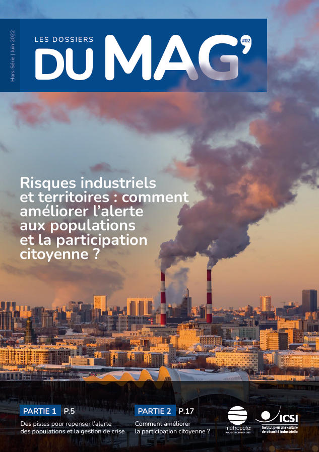 Risques industriels et territoires : comment améliorer l’alerte aux populations et la participation citoyenne ?