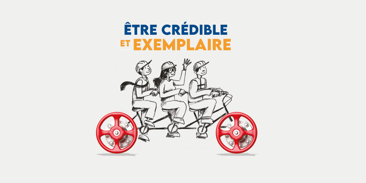 Être crédible et exemplaire