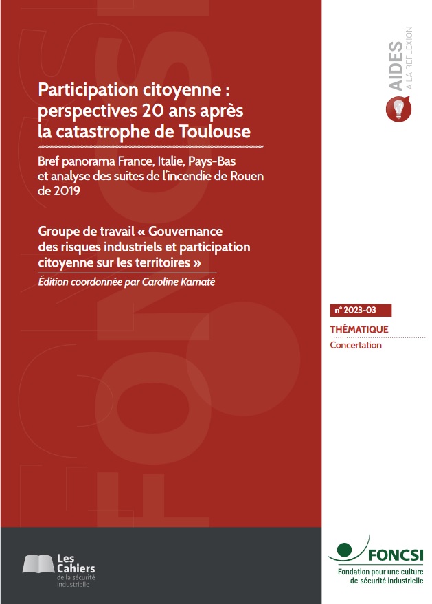 articipation citoyenne : perspectives 20 ans après la catastrophe de Toulouse